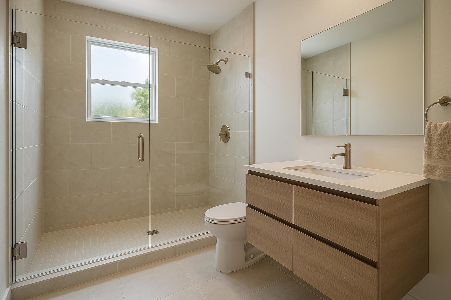 Bathroom Remodeling service by Alder ADU Builders